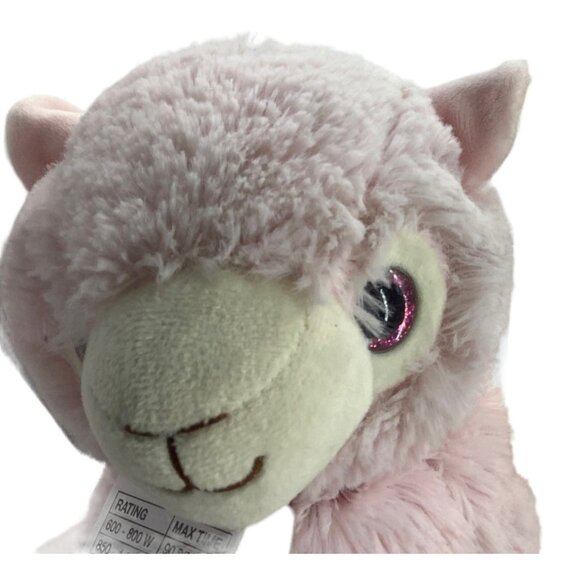 Warmies Llama Lavendar Scented Plush Stuffed Animal Heatable Pink NWT NEW - Picture 8 of 9